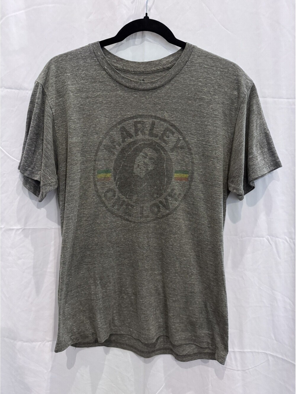 official Zion Rootswear Bob Marley "One Love" Grey  T-shirt